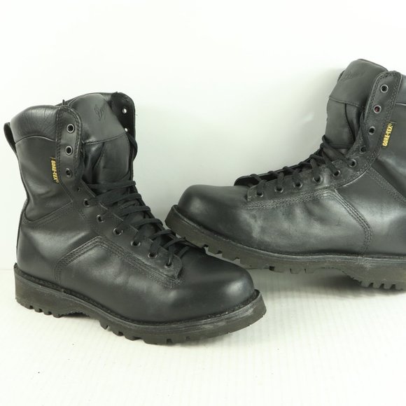 danner black leather boots